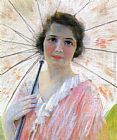 Robert Reid Lady with a Parasol painting